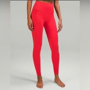 Lululemon Align High-Rise Pant 28" Carnation Red Size 2